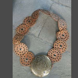 Vintage Moroccan Leather Belt